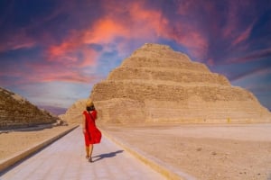 Giza Pyramids, Sphinx & Sakkara Dagtour