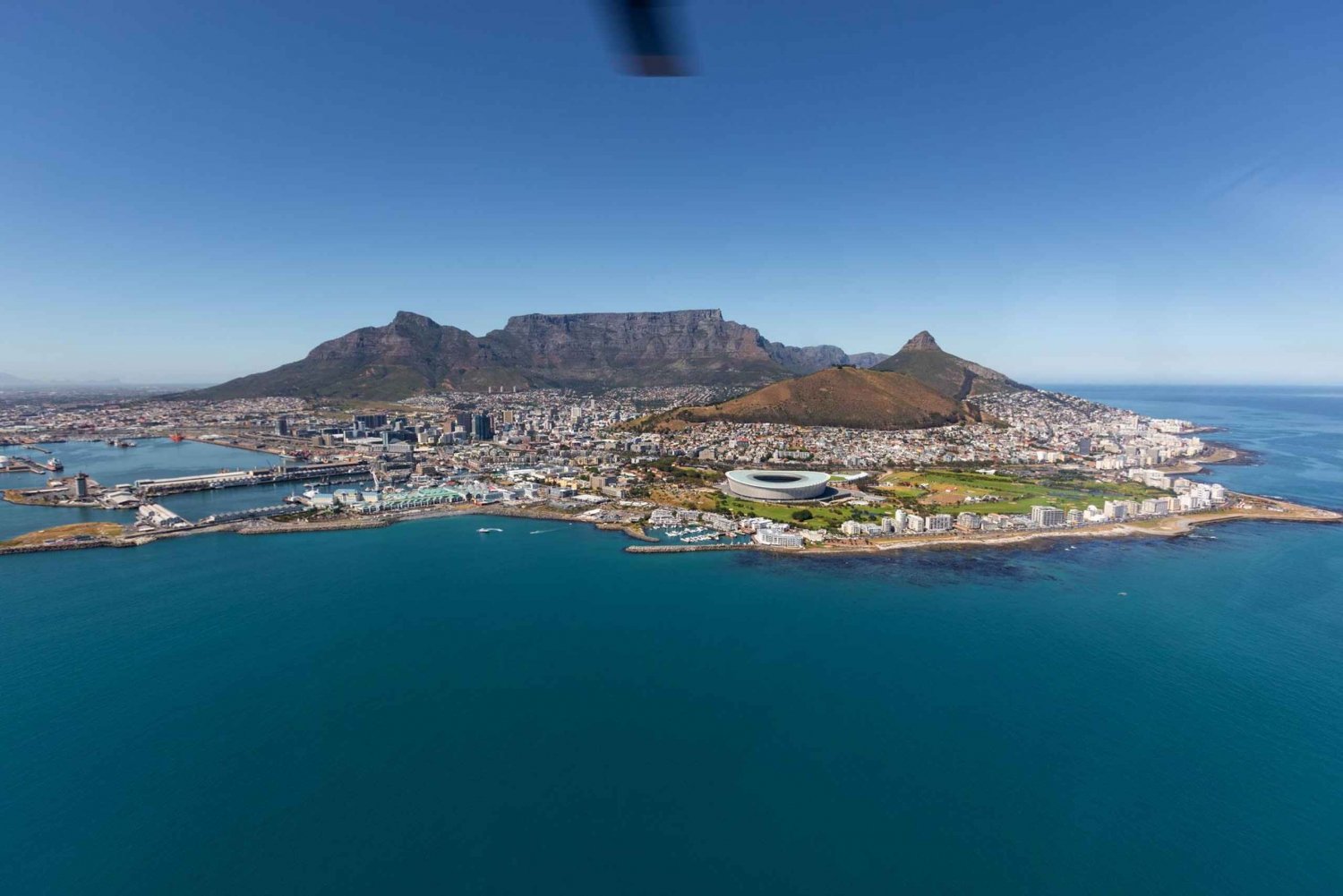 Cape Town City Center Helicopter Flight - 12Min