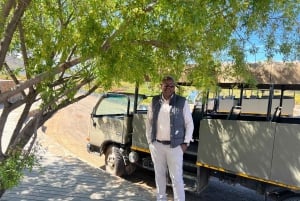 Cape Town: Aquila Game Reserve Sunset Safari with Transport