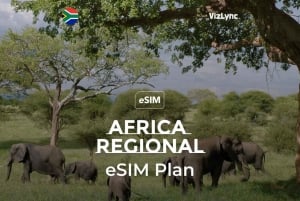 La migliore eSIM da viaggio per l'Africa con 10 GB di dati per 30 giorni'