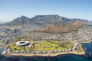 Cape Town: 2 Oceans Helicopter Tour inkl. billett til båtcruise