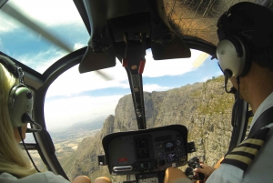 Cape Town: 2 Oceans Helicopter Flight with Boat Tour Ticket
