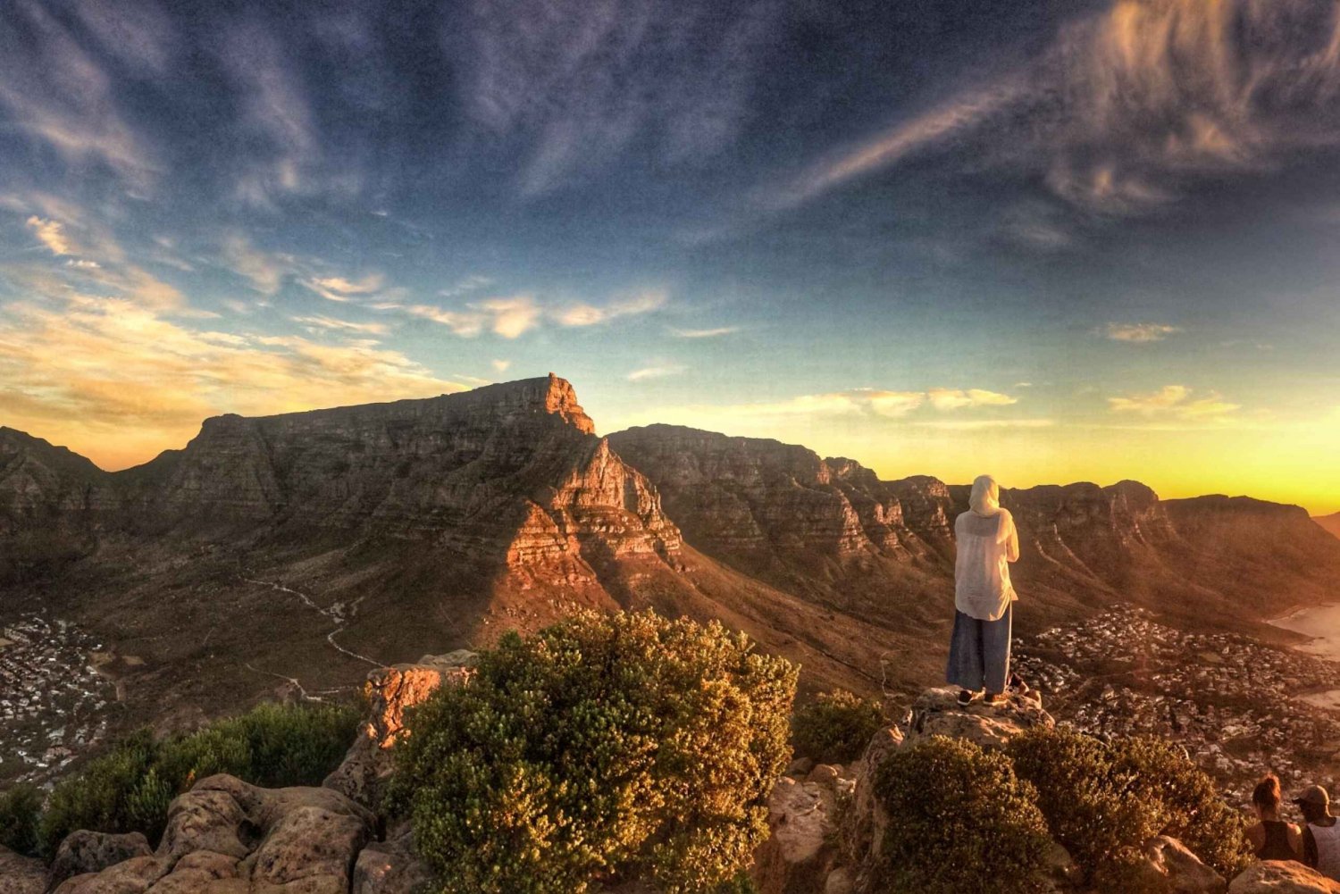Kaapstad: Geniet van de zonsondergang bij Lion's Head tijdens een begeleide wandeling