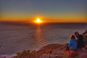 Le Cap : Randonnée guidée à Lion's Head au coucher du soleil