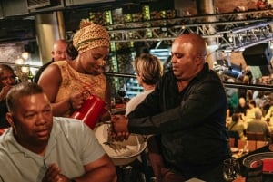 Kapstaden: Afrikansk middag, trumupplevelse med transfer