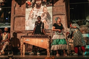 Le Cap : dîner africain, expérience de tambour avec transfert