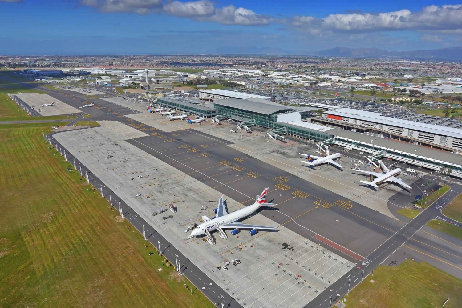 Traslados privativos do aeroporto e do hotel da Cidade do Cabo