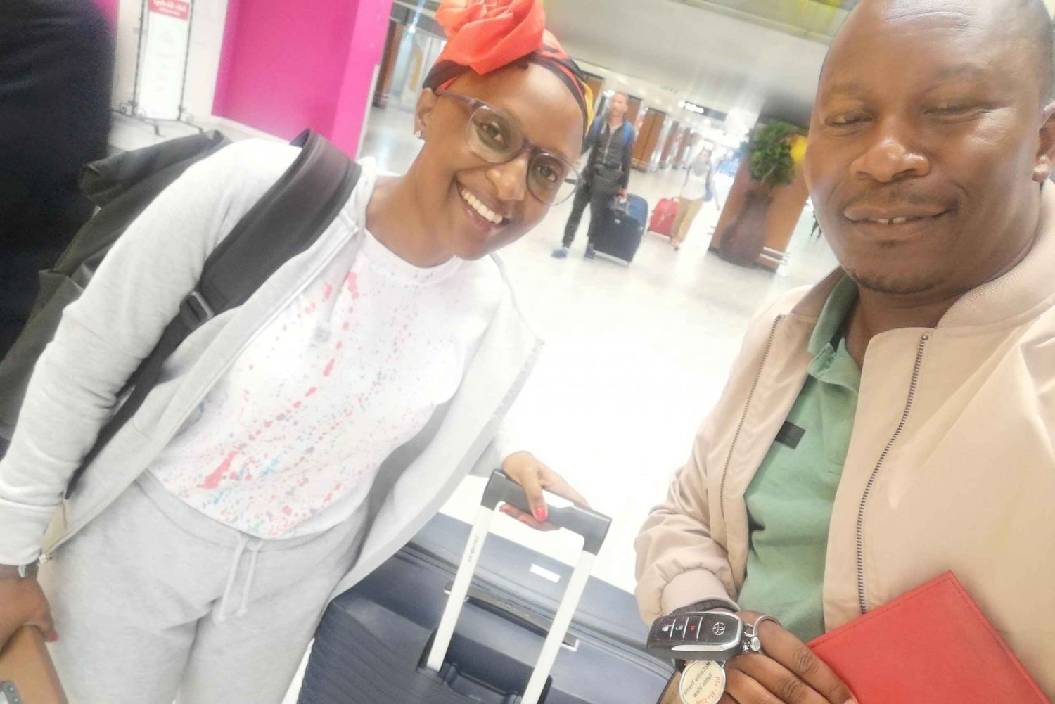 Cape Town :Henting/avhenting på flyplassen
