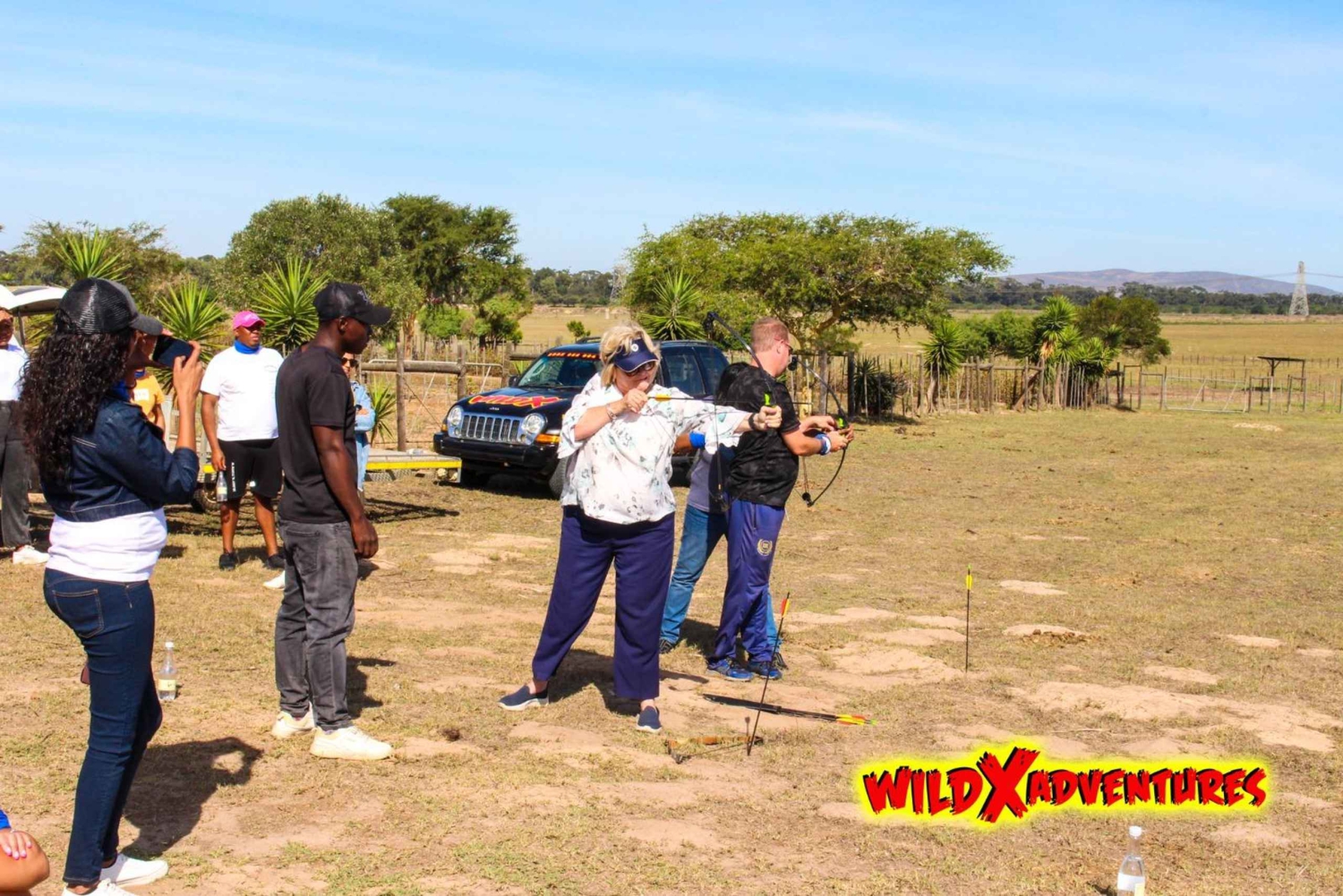 CAPE TOWN: ARCHERY EXPERINCE IN OSTRICH RANCH DURBANVILLE