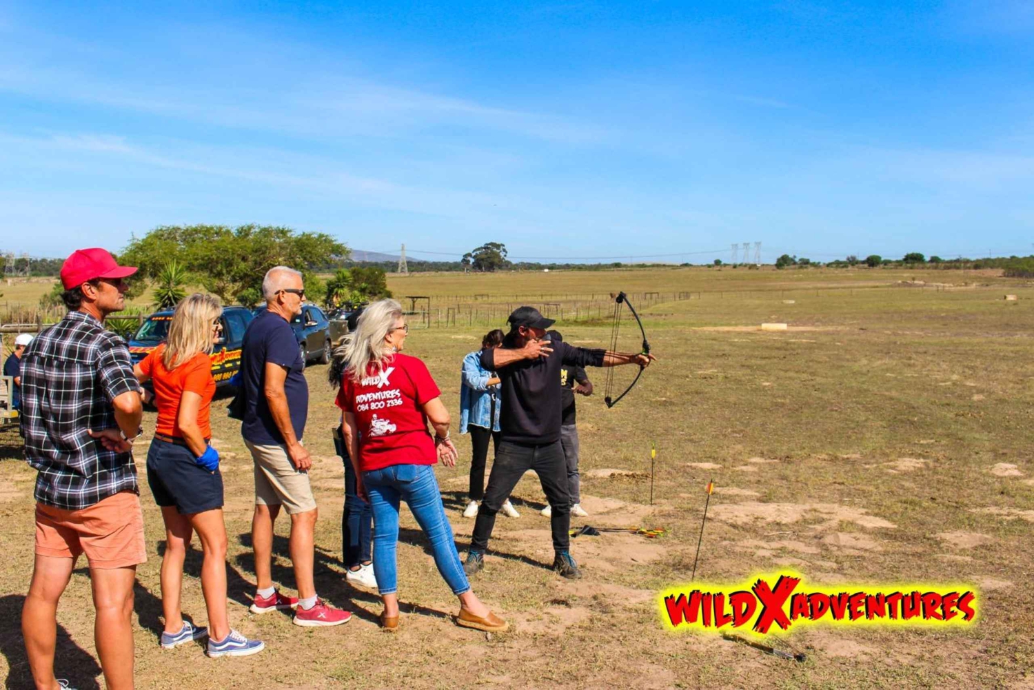 CAPE TOWN: ARCHERY EXPERINCE IN OSTRICH RANCH DURBANVILLE