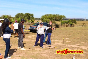 CAPE TOWN: ARCHERY EXPERINCE IN OSTRICH RANCH DURBANVILLE