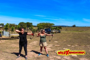 CAPE TOWN: ARCHERY EXPERINCE IN OSTRICH RANCH DURBANVILLE