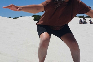 Кейптаун: опыт катания на сэндборде по песчаным дюнам Атлантиды