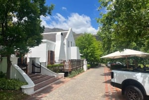 Cape Town: Cheetah Outreach, Giraffe Encounter & Wine Tour