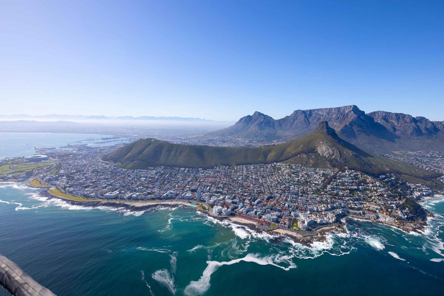 Cape Town City Center Helikopterflyvning - 12 minutter