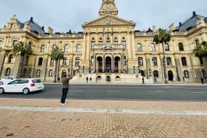 ケープタウン：テーブルマウンテンケーブルカー乗車付きシティツアー