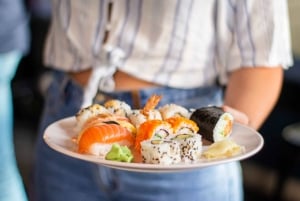 Cidade do Cabo: cruzeiro costeiro e refeição de sushi de 14 peças