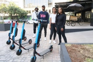 Kaapstad: e-scooter geschiedeniservaring met koffie