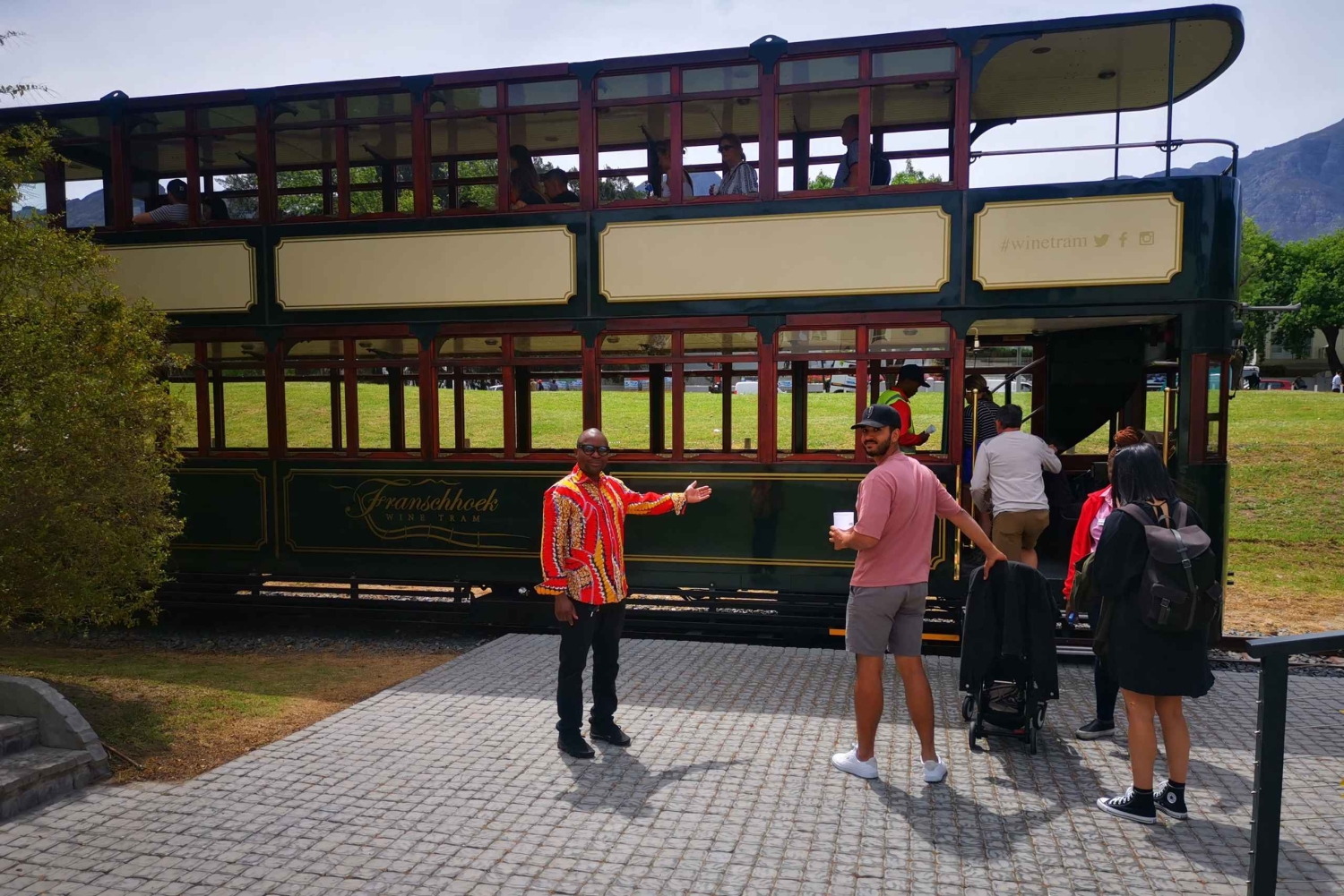 Le Cap : TRAMWAY DES VINS DE FRANSCHHOEK, DÉJEUNER AVEC TRANSFERT PRIVÉ