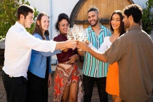 Kapsztad: prywatna wycieczka winiarska z degustacją wina i jedzeniem