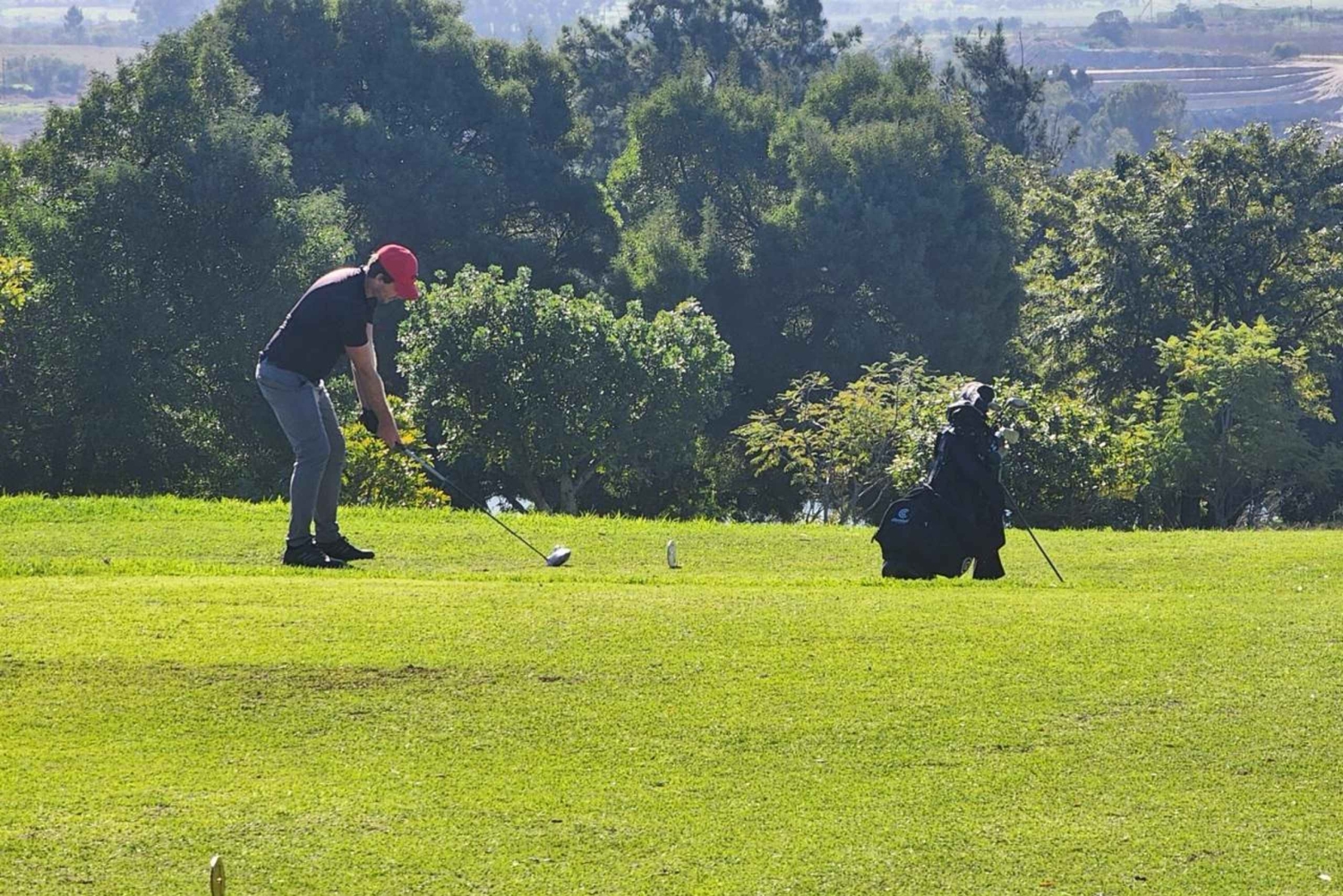 Dzień golfa w Kapsztadzie i degustacja wina w winnicy Ernie Els
