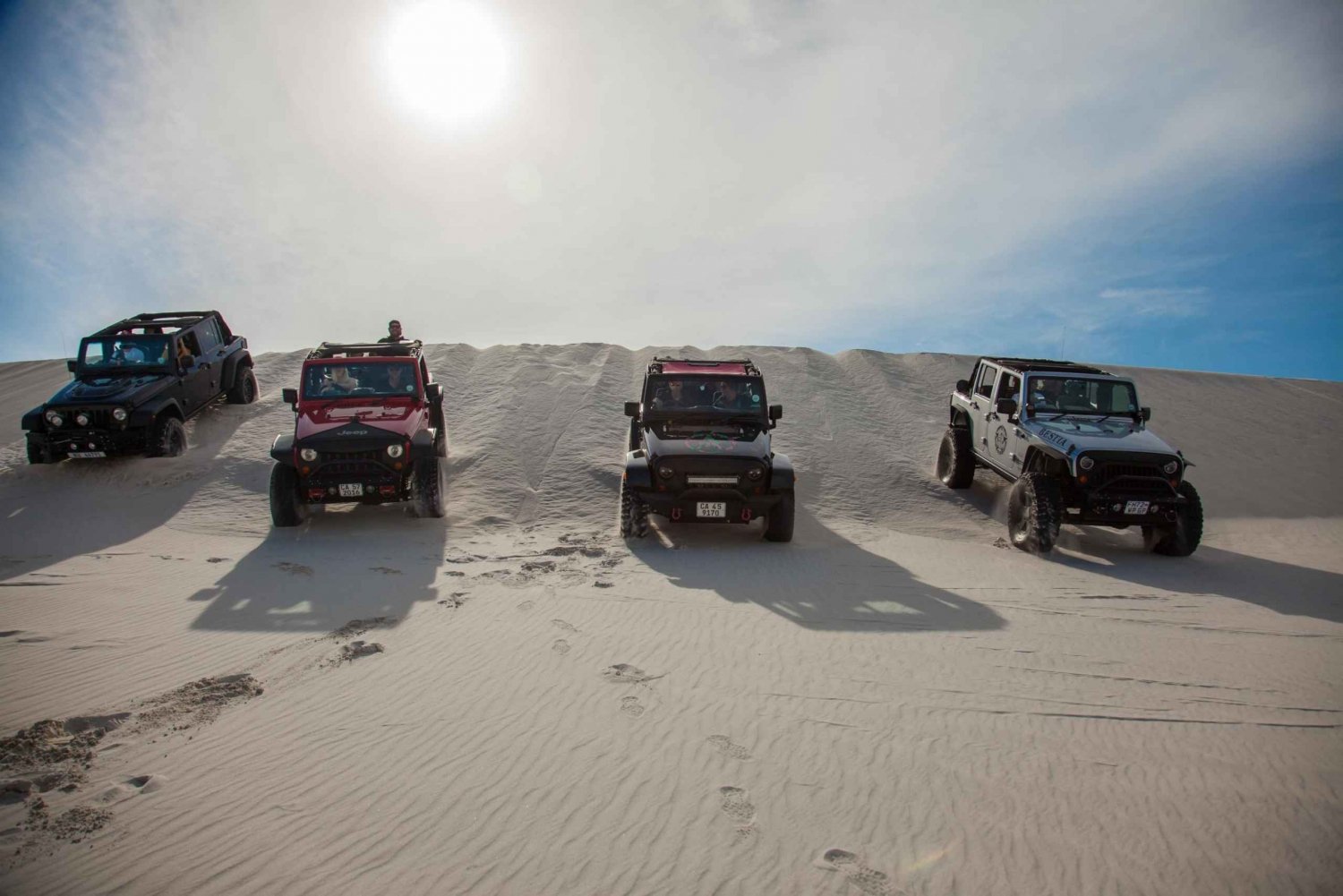 Città del Capo: Jeep Dune Adventure Tour con Sandboarding
