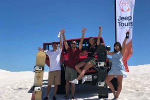 Cape Town: Jeepsafari med sandboarding
