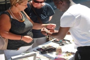 ケープタウン：ランガ・タウンシップのビーズワークショップへようこそ