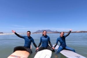 Kaapstad: Leer surfen met uitzicht op de Tafelberg