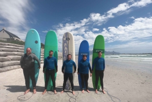Kapsztad: Naucz się surfować z widokiem na Górę Stołową
