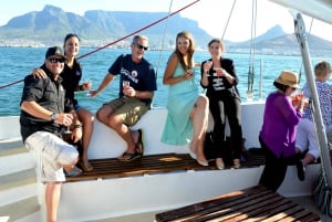 Kaapstad: Champagne cruise voor zonsondergang