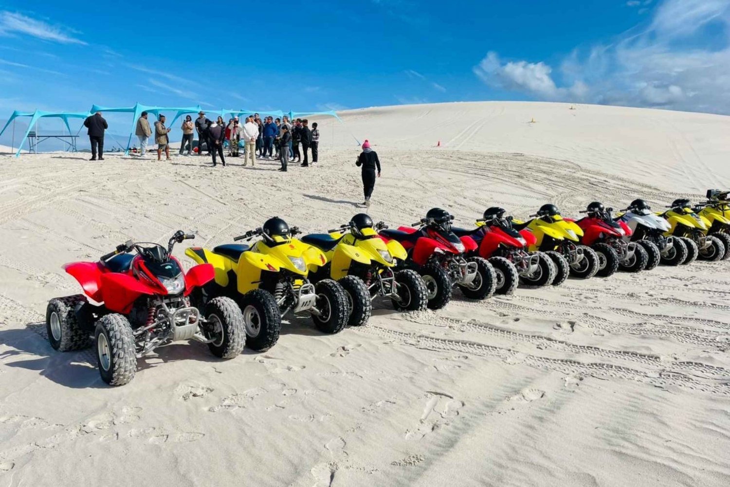 Kapstaden: Fyrhjuling och gratis sandboarding Atlantis Dunes