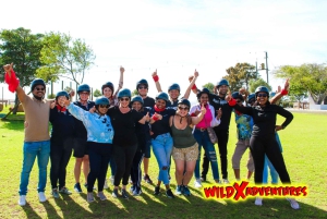 ケープタウン：ダーバンビルのダチョウ牧場でクアッドバイクの楽しいライド