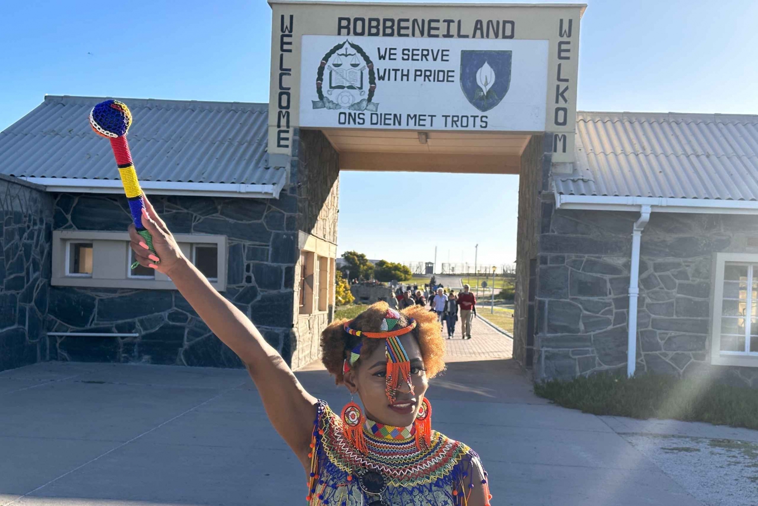 Kapstaden: Robben Island och Taffelberget med/hotelltransfer