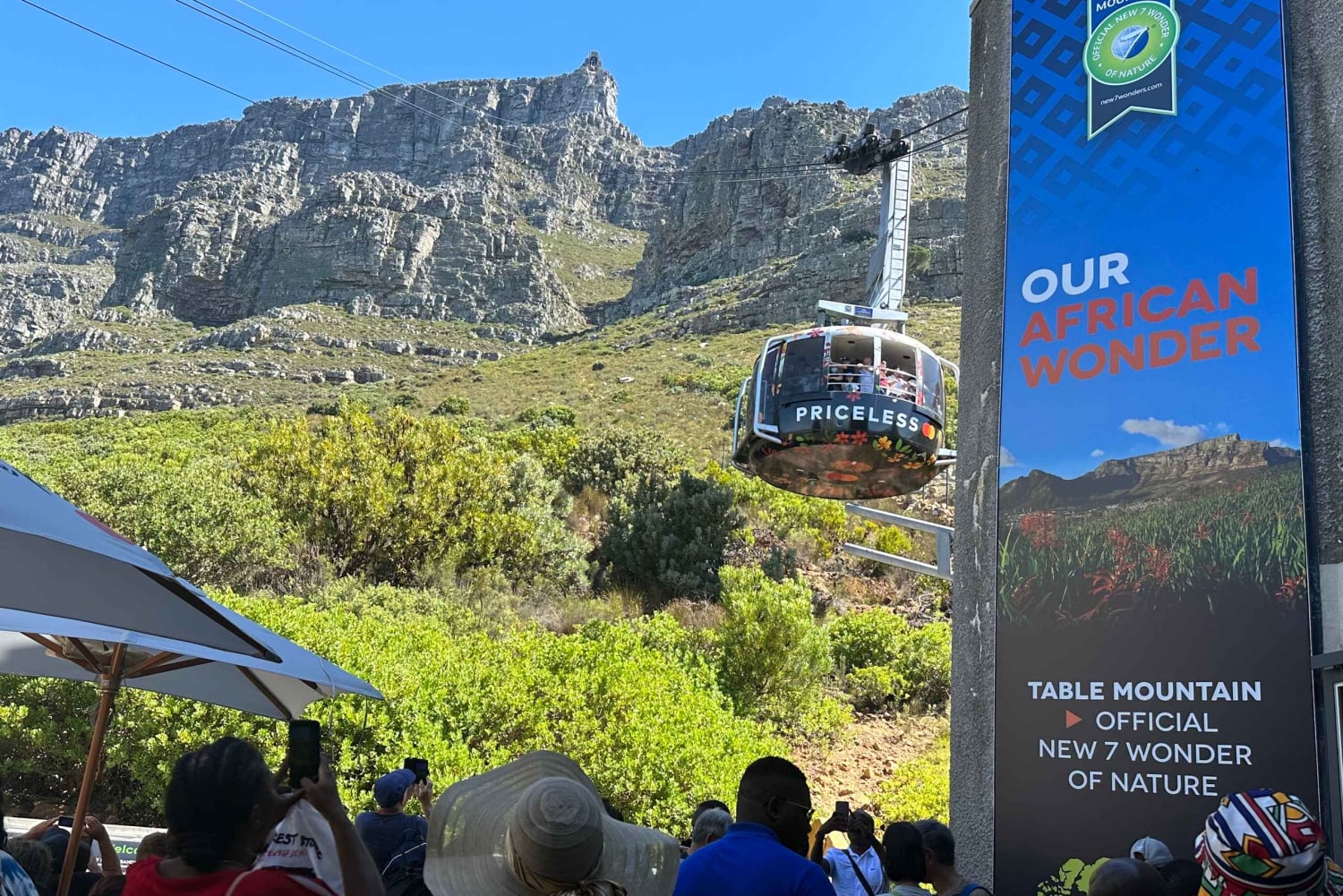 Kapstaden: Robben Island och Taffelberget med/hotelltransfer