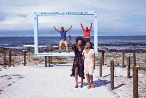 Kapstaden: Robben Island och Taffelberget med/hotelltransfer