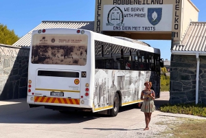 Kapstaden: Robben Island och Taffelberget med/hotelltransfer