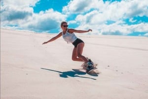 Kapstadt: Sandboarding-Spaß in den Atlantis-Dünen