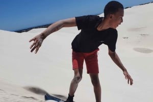 Le Cap : Planche à sable pour s'amuser dans les dunes d'Atlantis
