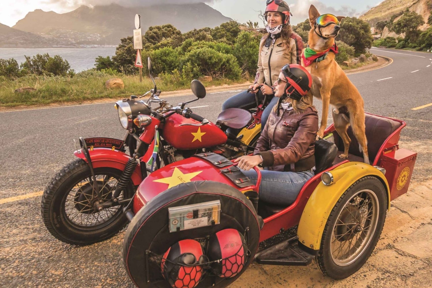 Cape Town: Sidecar Coastline Ride to Lion’s Head Sunset Hike