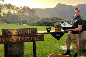 Cape Town: Silvermist Estate vinprøve & Drumstruck Show