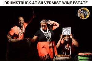 Cape Town: Silvermist Estate vinprøve & Drumstruck Show