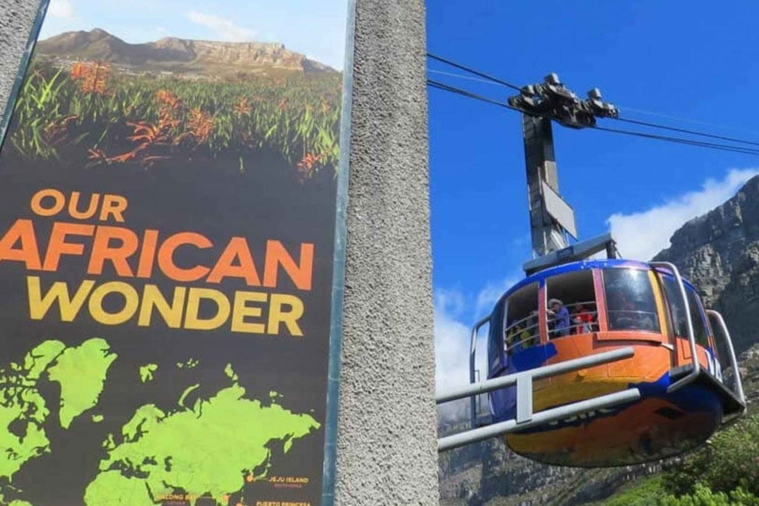 Privado: Table Mountain e City Tour com serviço de busca no hotel
