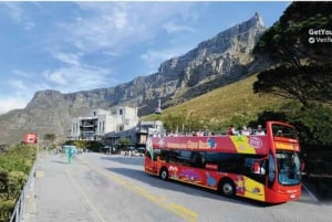 Cape Town: Kabelbane til Taffelbjerget, Hop-On Hop-Off Bustur