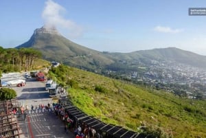 Cape Town: Taubane til Taffelberget og hopp-på hopp-av-busstur