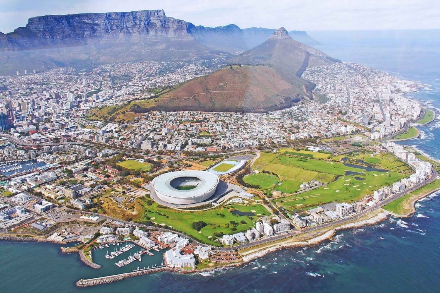 Cidade do Cabo: Table Mountain, Green Market Square e Township