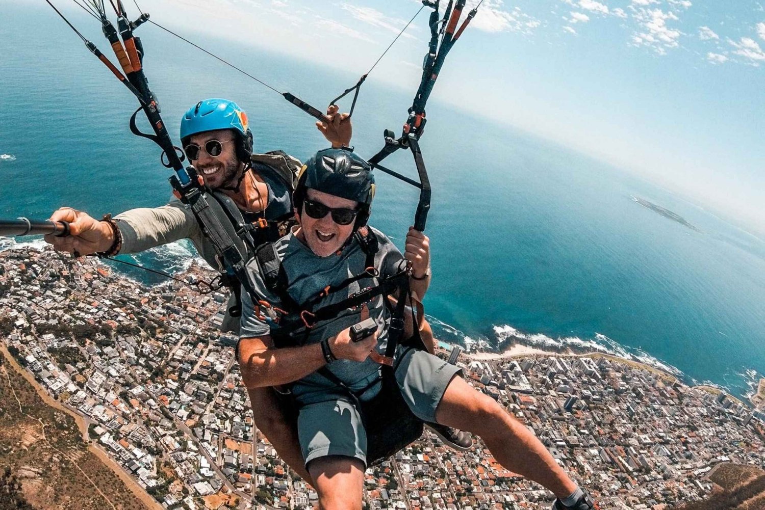 Kaapstad: Tandem paragliding op de Tafelberg