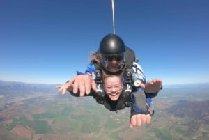 Le Cap : Saut en parachute en tandem