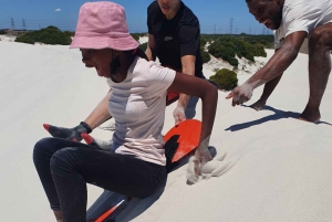 Kaapstad: Zandboarden in de duinen van Atlantis
