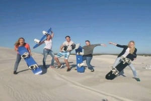 ケープタウン：美しい砂丘での素晴らしいサンドボード ツアー
